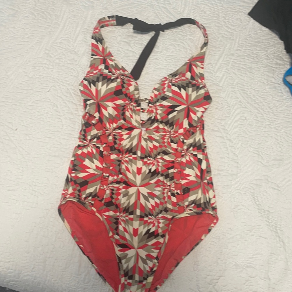 NWT- Red Carter bathing suit size L